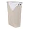 Mind Reader 23.5" Plastic Slim Laundry Hamper